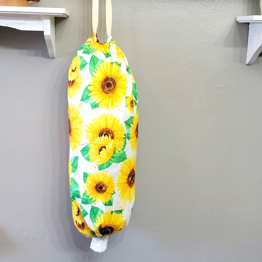 Sunflower Grocery Bag Dispenser